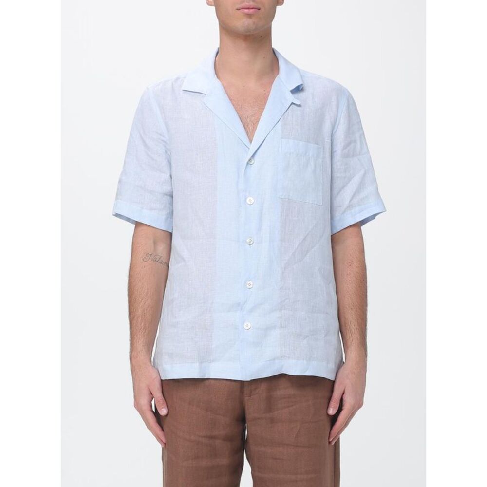 Lardini Men Lardini Basic Linen Shirt